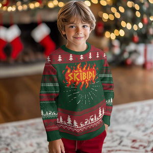 Funny Skibidi Ugly Christmas Sweater TS09 Christmas Print Your Wear