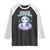 Year Of The Snake 2025 Raglan Shirt Cute Snake Happy New Year TS09 Black White Print Your Wear