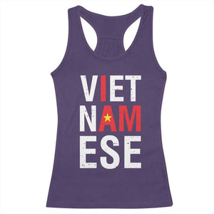 I Am Vietnamese Racerback Tank Top Viet Nam Flag Pride TS09 Purple Print Your Wear