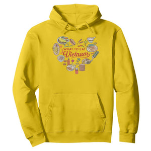 Vietnamese Food Lover Hoodie What To Eat In Vietnam Viet Nam TS09 Daisy Print Your Wear