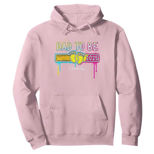 New Dad 2025 Hoodie Loading Dad To Be Est 2025 TS09 Light Pink Print Your Wear