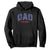 Dad Est 2025 Hoodie Patriotic America Flag New Father TS09 Black Print Your Wear