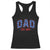 Dad Est 2025 Racerback Tank Top Patriotic America Flag New Father TS09 Black Print Your Wear