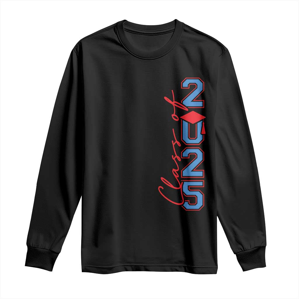 Graduation Class Of 2025 Long Sleeve Shirt TS09 Black Print Your Wear