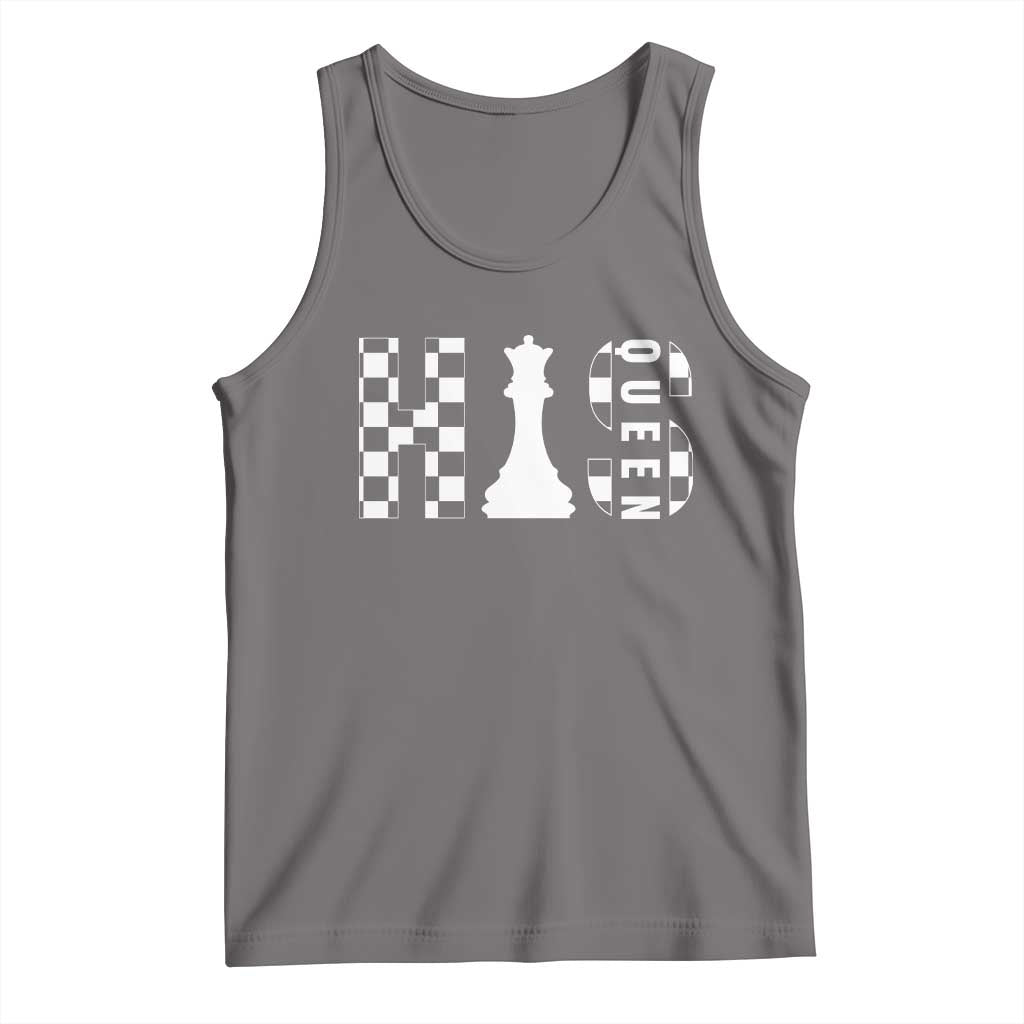Couple Matching Chess His Queen Tank Top TS09 Deep Heather Print Your Wear