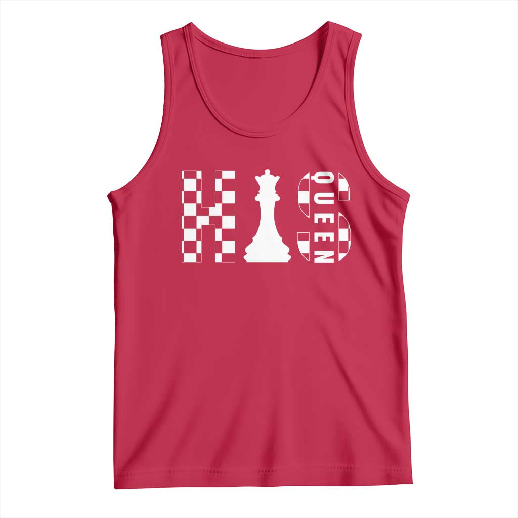 Couple Matching Chess His Queen Tank Top TS09 Red Print Your Wear