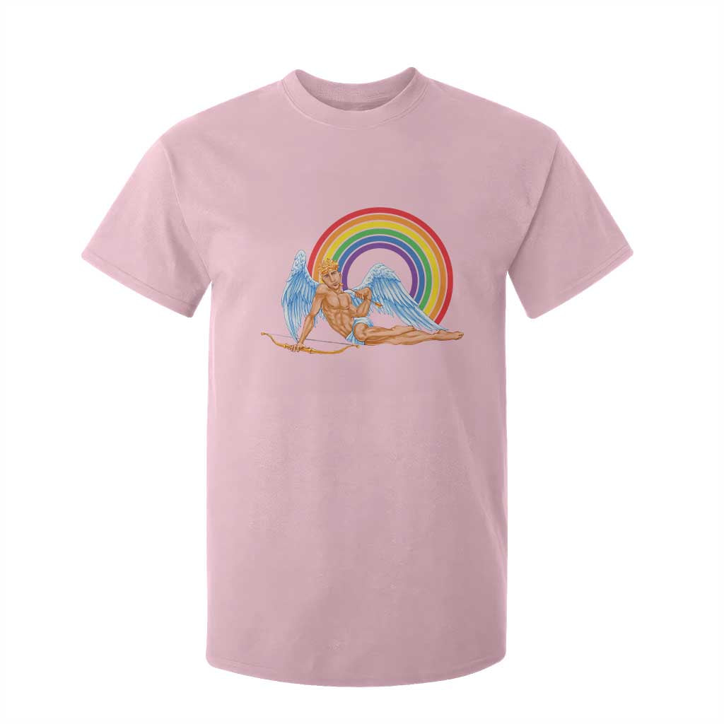 Funny Valentine's Day LGBT Cupid T Shirt For Kid TS09 Light Pink Print Your Wear