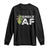 Funny Anti Valentine Long Sleeve Shirt Single AF Heart Cactus TS09 Black Print Your Wear