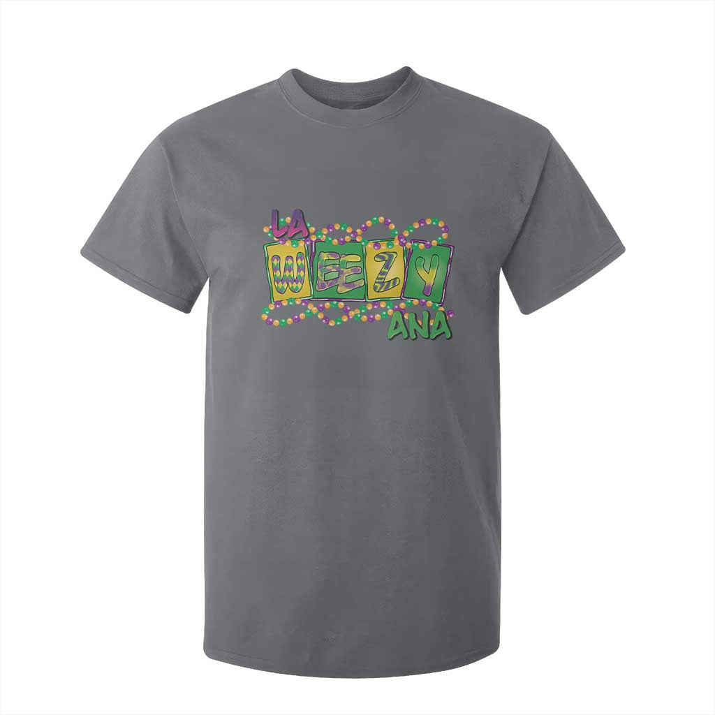 Mardi Gras La Weezy Ana T Shirt For Kid TS09 Charcoal Print Your Wear