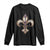 Aesthetic Fleur De Lis Long Sleeve Shirt TS09 Black Print Your Wear