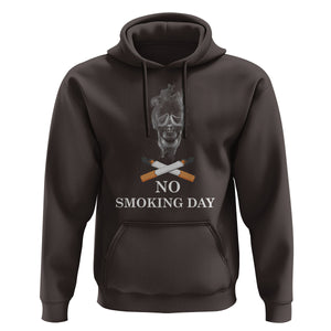 No Smoking Day World No Tobacco Hoodie TS09 Dark Chocolate Print Your Wear