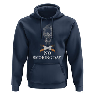 No Smoking Day World No Tobacco Hoodie TS09 Navy Print Your Wear