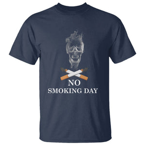 No Smoking Day World No Tobacco T Shirt TS09 Navy Print Your Wear