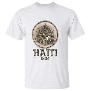 Haitian T Shirt Revolution 1804 Haiti Flag Vintage TS09 White Printyourwear