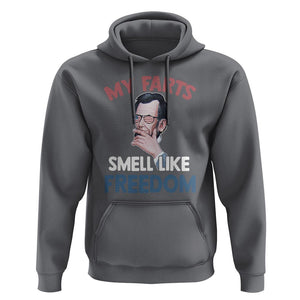 Funny Abraham Lincoln Hoodie My Farts Smell Like Freedom 4th Of July TS09 Charcoal Print Your Wear