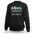 Special Education Teacher Sweatshirt Communication Looks Different For Everyone TS09 Black Print Your Wear