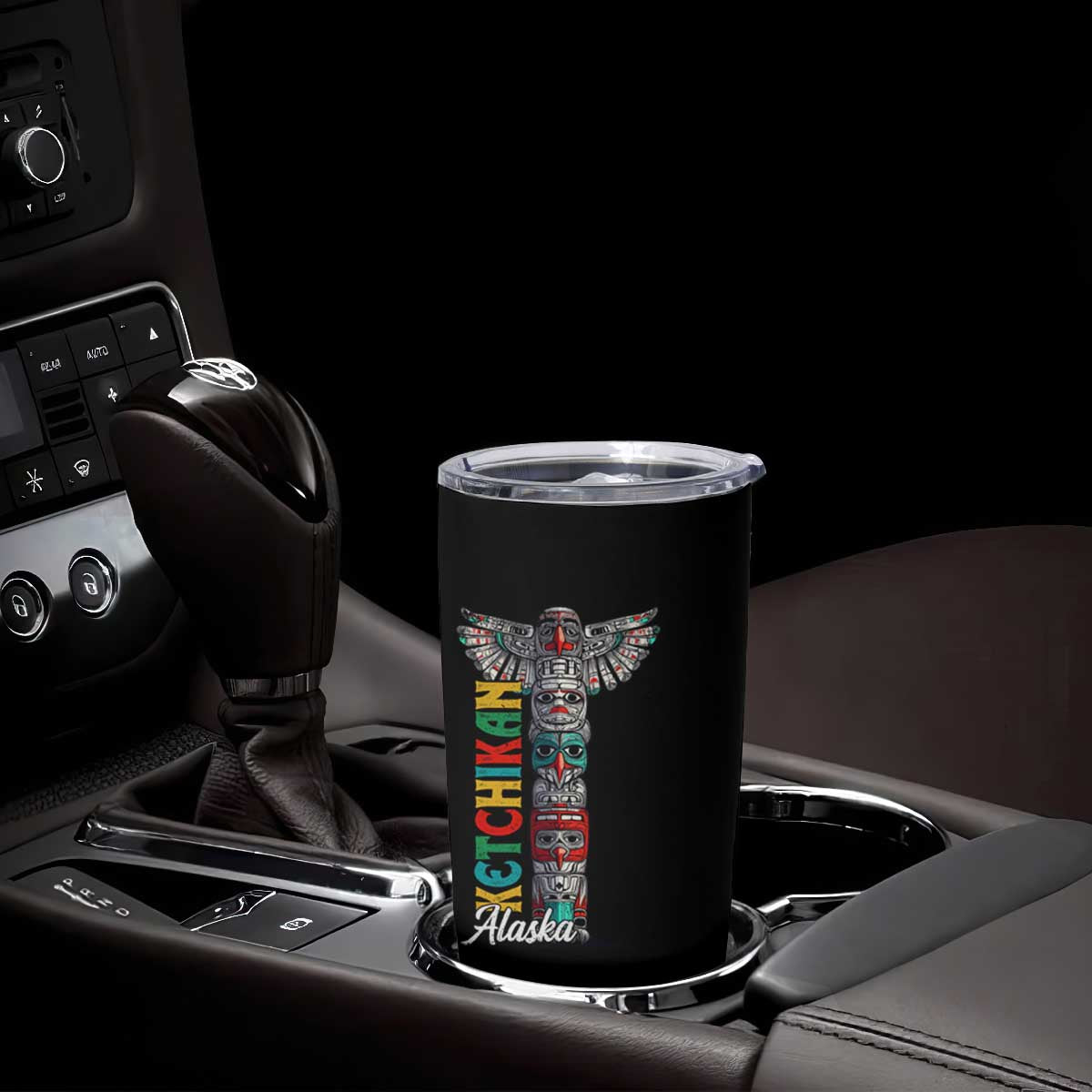 Native American Alaska Tumbler Cup Ketchikan Totem Pole TS09 Print Your Wear