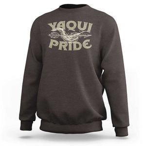 Yaqui Pride Sweatshirt Native American Indian Indigenous TS09 Dark Chocolate Print Your Wear