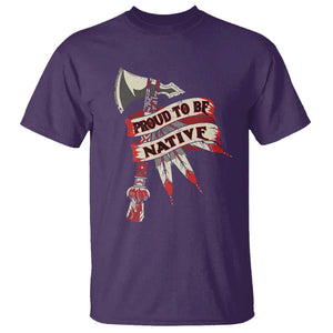 Proud To Be Native T Shirt American Indian Indigenous TS09 Purple Print Your Wear