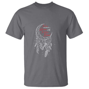 Indigenous Woman T Shirt Never Underestimate A Woman With Native Blood Dreamcatcher TS09 Charcoal Print Your Wear