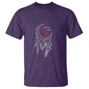 Indigenous Woman T Shirt Never Underestimate A Woman With Native Blood Dreamcatcher TS09 Purple Print Your Wear