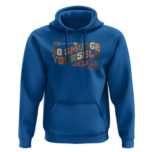 Native American Hoodie Go Smudge Yourself Retro TS09 Royal Blue Print Your Wear