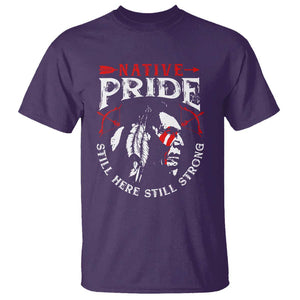 Native Pride T Shirt Still Here Still Strong American Indian TS09 Purple Print Your Wear