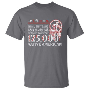 Trail Of Tears T Shirt The Deadly Journey 1828 1838 TS09 Charcoal Print Your Wear