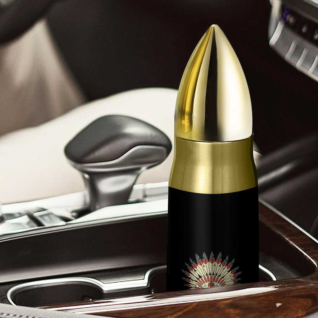 Native American Bullet Tumbler I'm Not As White As I Look TS09 Print Your Wear