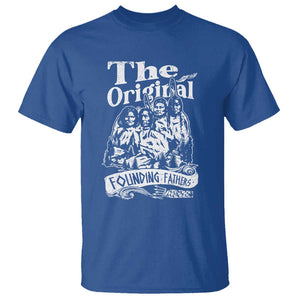 Native American Indian T Shirt Original Founding Fathers TS09 Royal Blue Print Your Wear