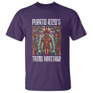 Puerto Rico Taino Heritage T Shirt Indigenous Warrior TS09 Purple Print Your Wear