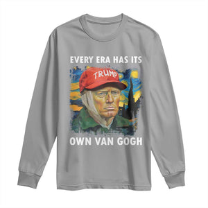 Funny Trump Long Sleeve Shirt Every Era Has Its Own Van Gogh Starry Night TS09 Sport Gray Print Your Wear