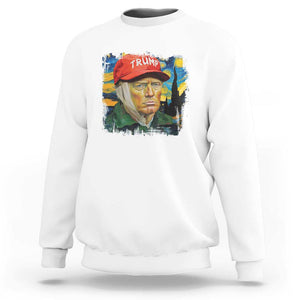 Funny Trump Sweatshirt Every Era Has Its Own Van Gogh Starry Night TS09 White Print Your Wear