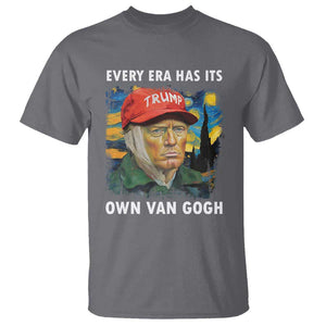 Funny Trump T Shirt Every Era Has Its Own Van Gogh Starry Night TS09 Charcoal Print Your Wear