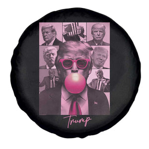 Trump Eras Spare Tire Cover Trump Pink Era 2024 Tour TS09 Print Your Wear