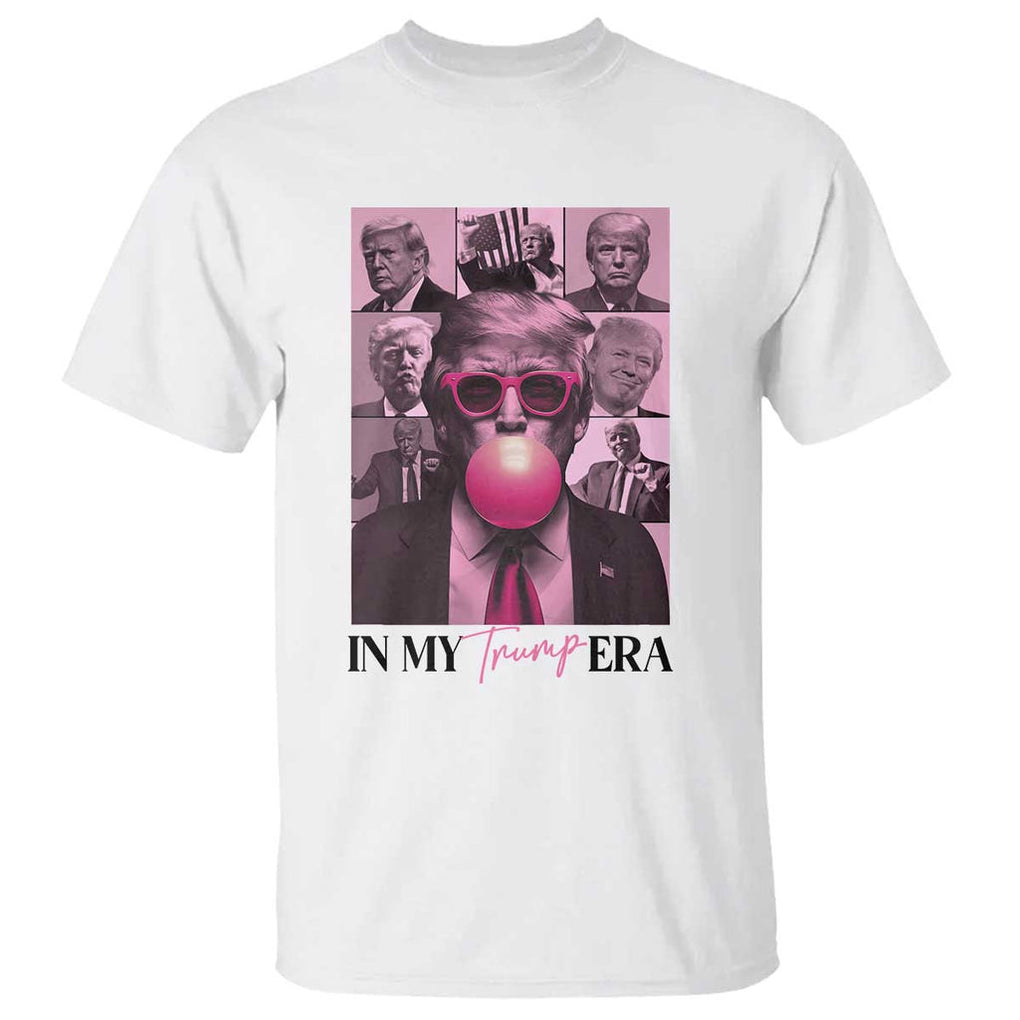 Trump Eras T Shirt Trump Pink Era 2024 Tour TS09 White Print Your Wear