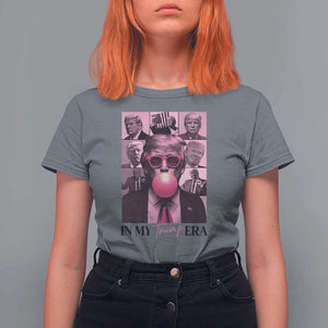 Trump Eras T Shirt For Women Trump Pink Era 2024 Tour TS09 Charcoal Print Your Wear