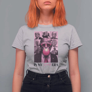 Trump Eras T Shirt For Women Trump Pink Era 2024 Tour TS09 Ice Gray Print Your Wear