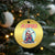 Xmas Heavy Metal Christmas Ornament Sleigher Hail Santa Playing Guitar TS09 Print Your Wear