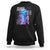 Japanese Cyberpunk Sweatshirt Tokyo Street Of Japan Night Futurist Aesthetic TS09 Black Printyourwear