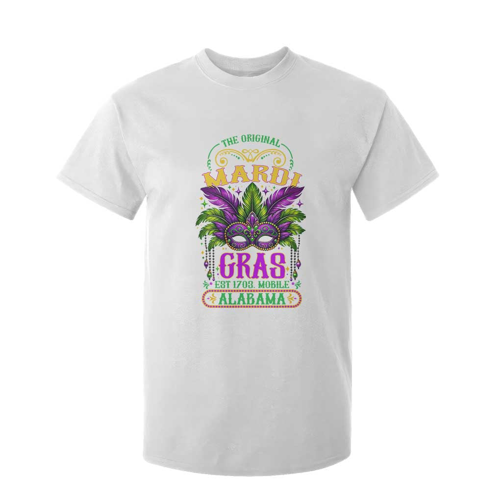 The Original Mardi Gras Mobile Alabama 1703 T Shirt For Kid TS09 White Print Your Wear
