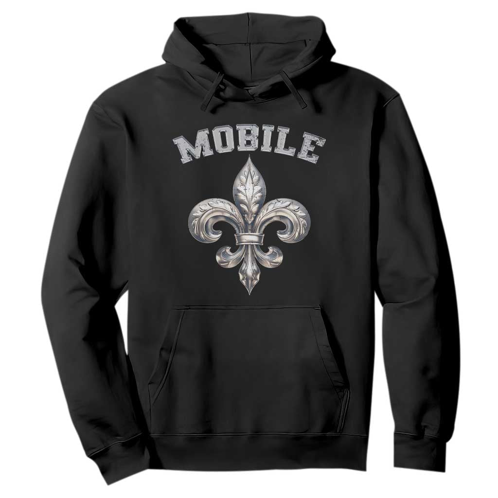 Mardi Gras Mobile Alabama Hoodie TS09 Black Print Your Wear