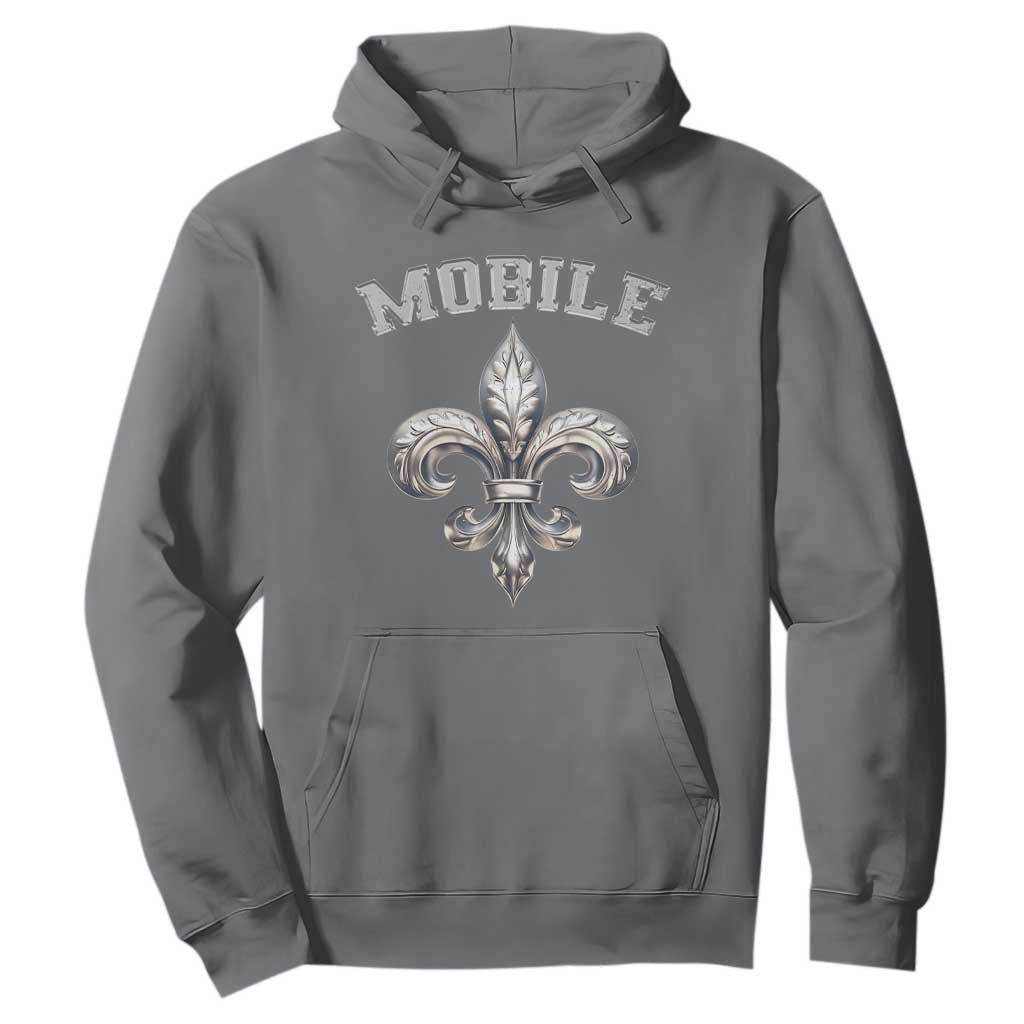 Mardi Gras Mobile Alabama Hoodie TS09 Charcoal Print Your Wear