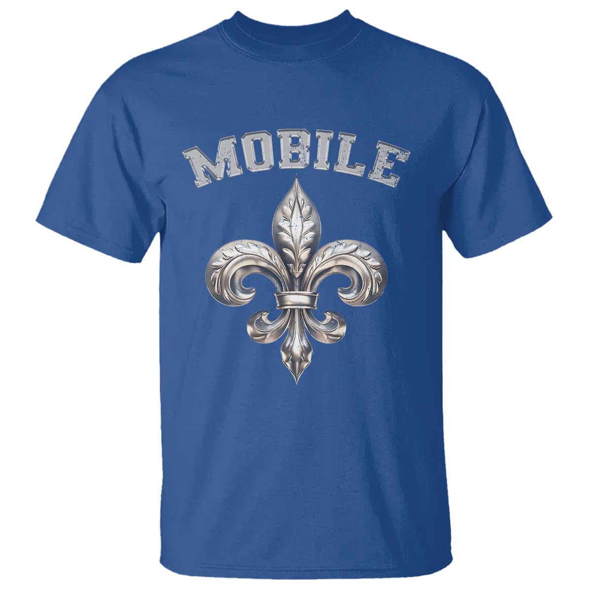 Mardi Gras Mobile Alabama T Shirt TS09 Royal Blue Print Your Wear