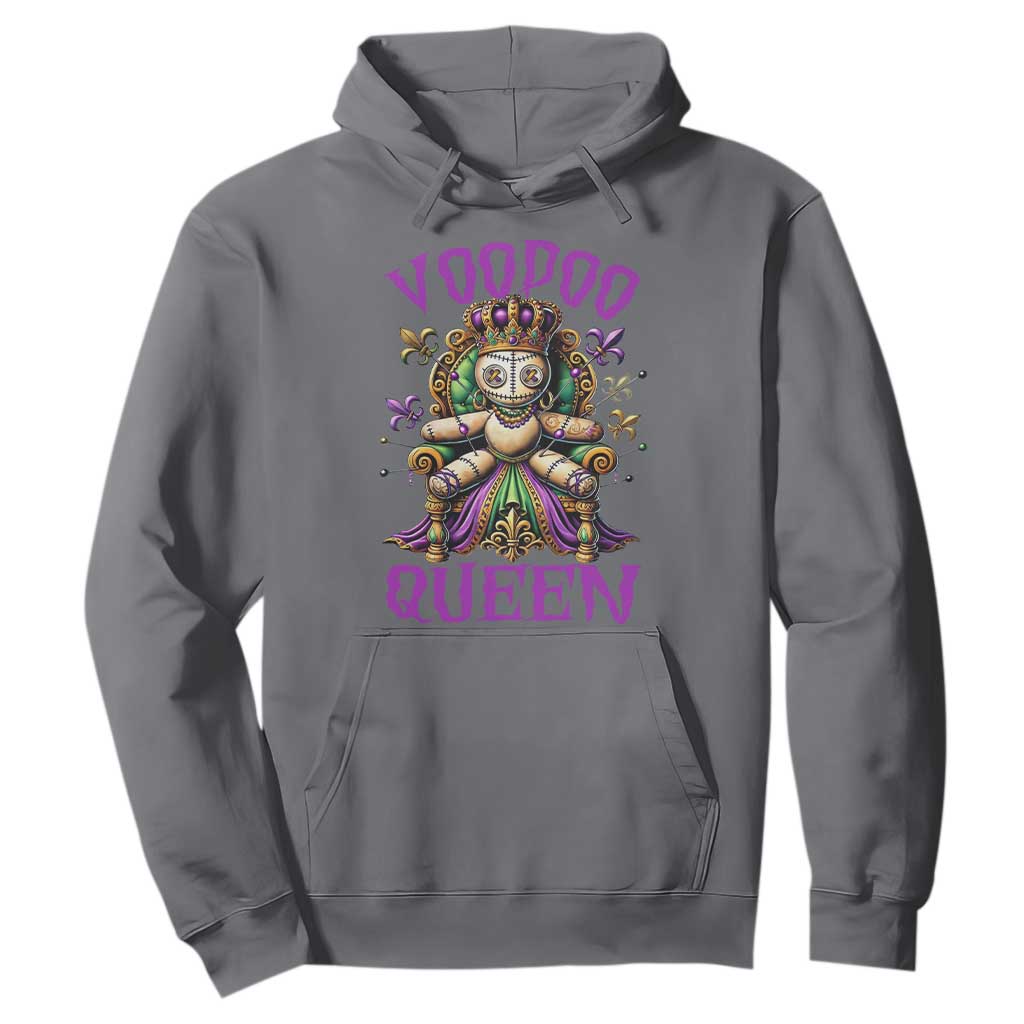 Mardi Gras Voodoo Queen Hoodie TS09 Charcoal Print Your Wear