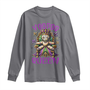 Mardi Gras Voodoo Queen Long Sleeve Shirt TS09 Charcoal Print Your Wear