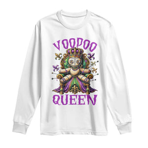 Mardi Gras Voodoo Queen Long Sleeve Shirt TS09 White Print Your Wear