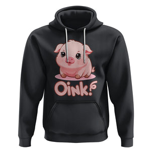 Pig Lover OINK Cute Swine Hoodie TS09 Black Printyourwear