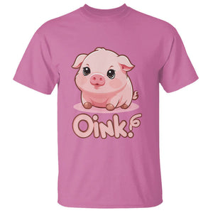 Pig Lover OINK Cute Swine T Shirt TS09 Azalea Printyourwear