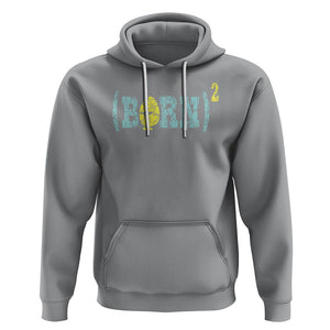 Easter Day Hoodie Born Squared Jesus Come Back John 3:3 Funny Math TS09 Sport Gray Printyourwear